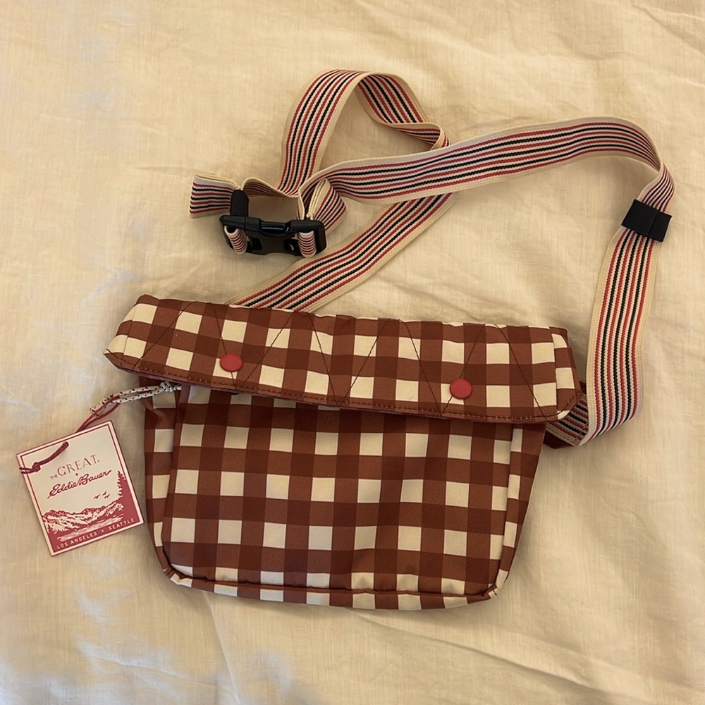 Eddie Bauer x The Great EB Camano WA Tortoise Fanny Pack Bag